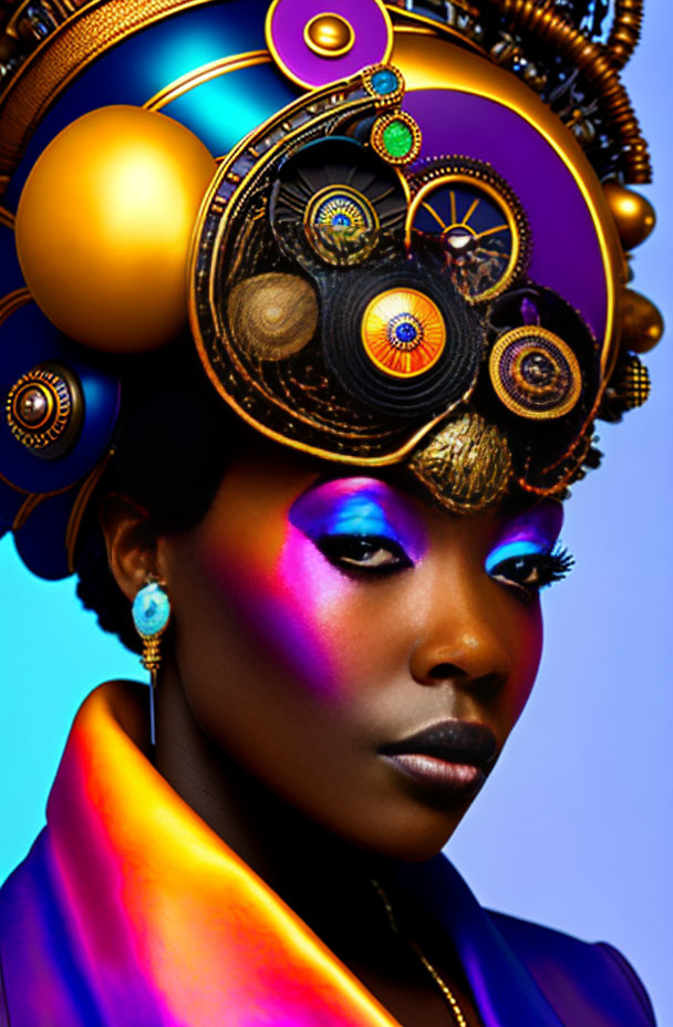 Afrocentric Steampunk Goddess