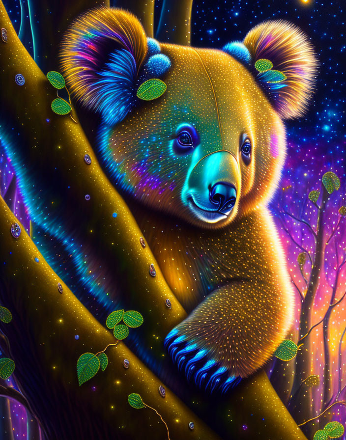Golden Koala Bear