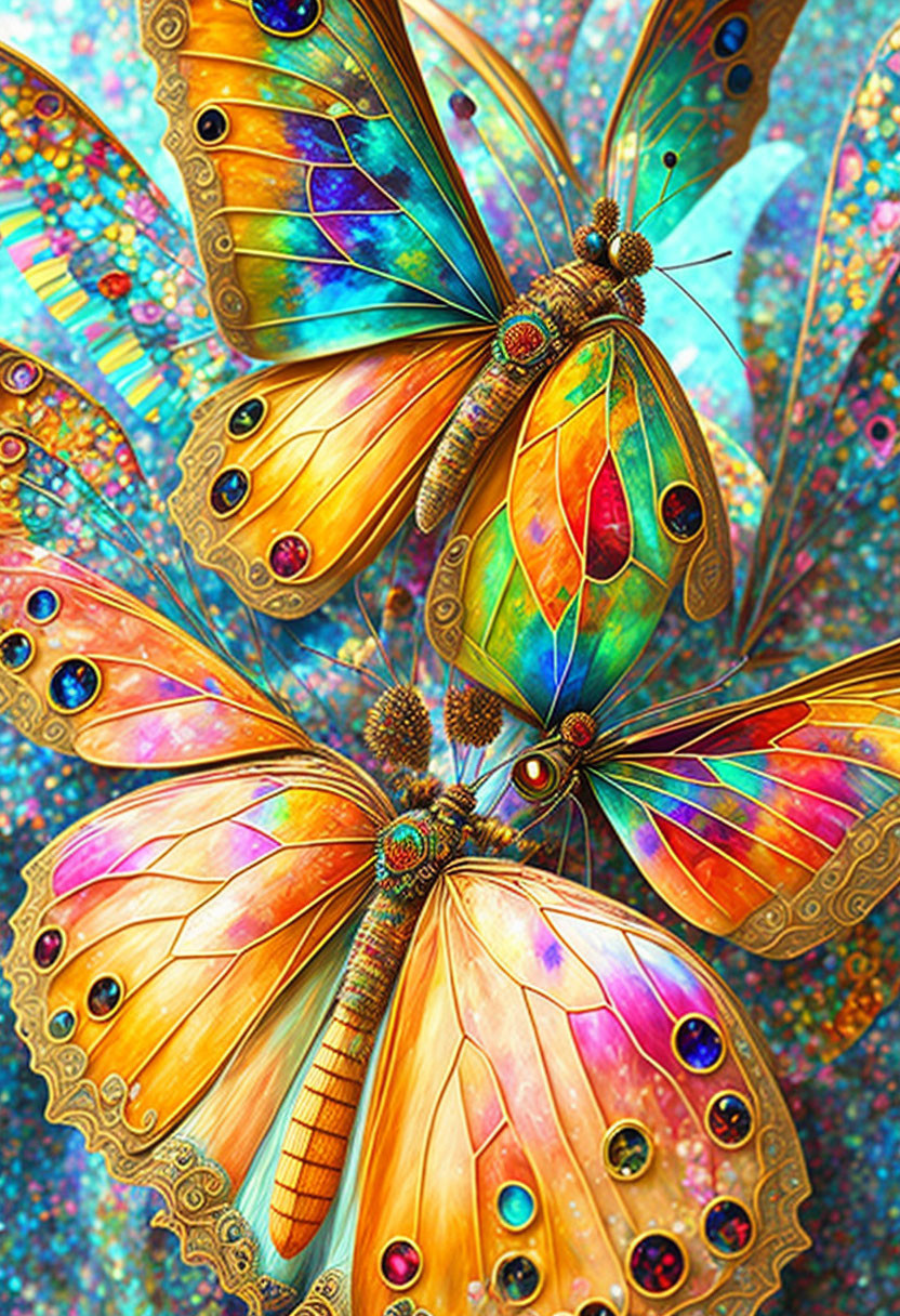 butterflies ceramics