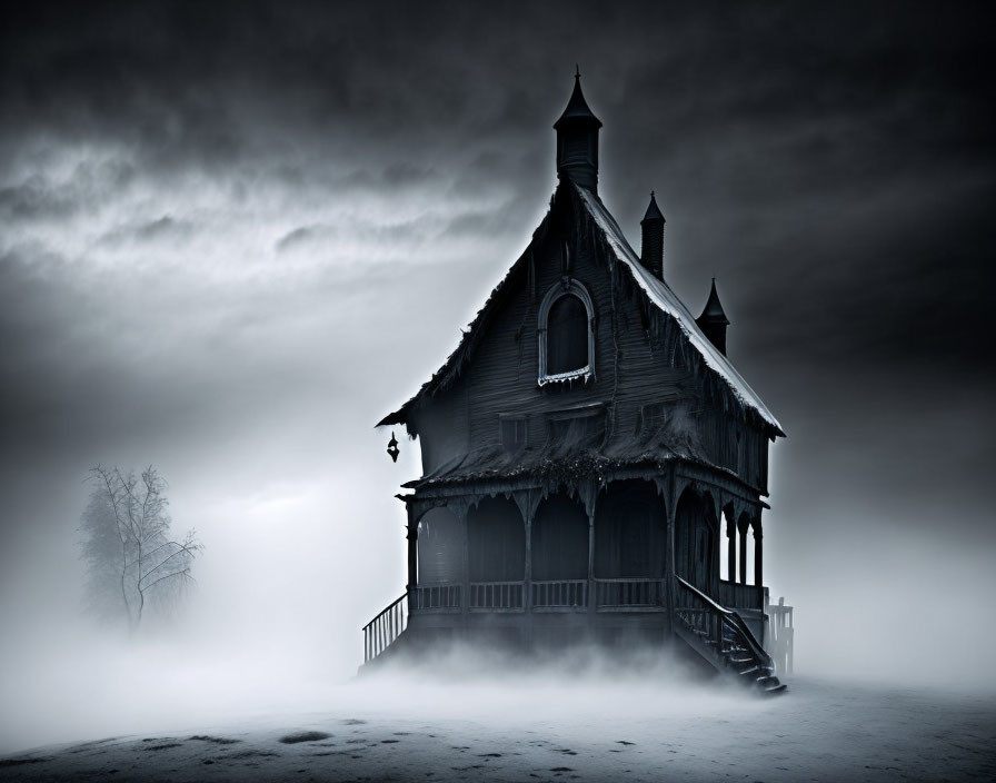 Horror ghost house