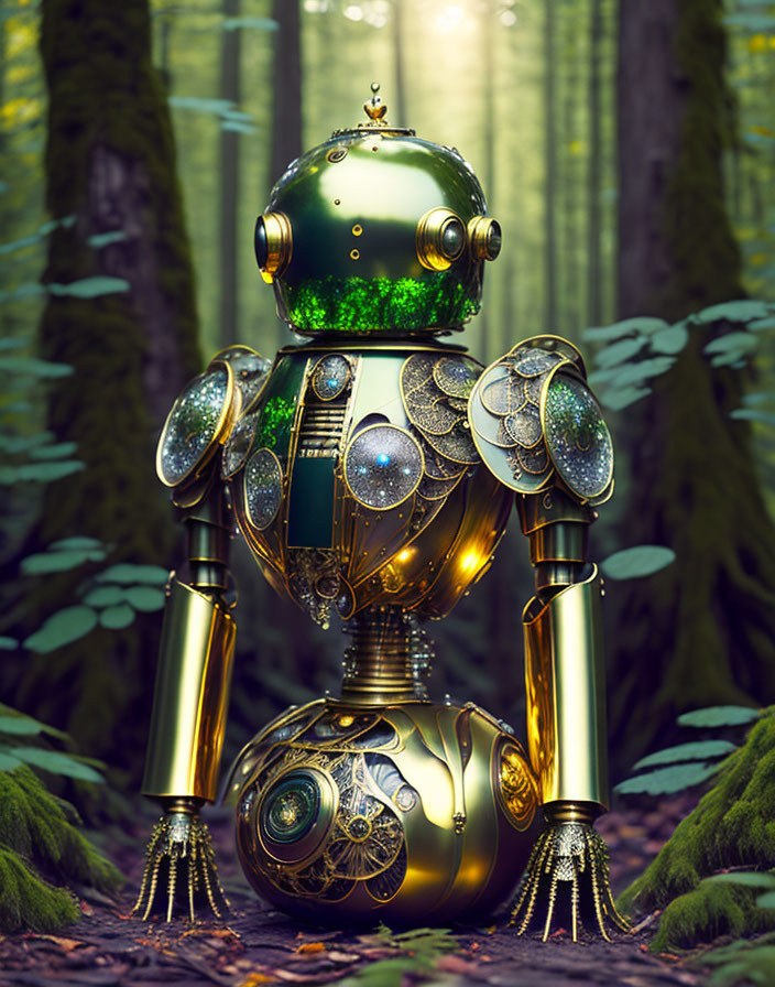 A forest robot