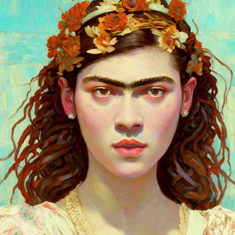Young Frida Kahlo