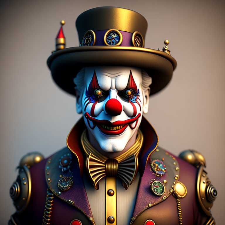 Steampunk clown