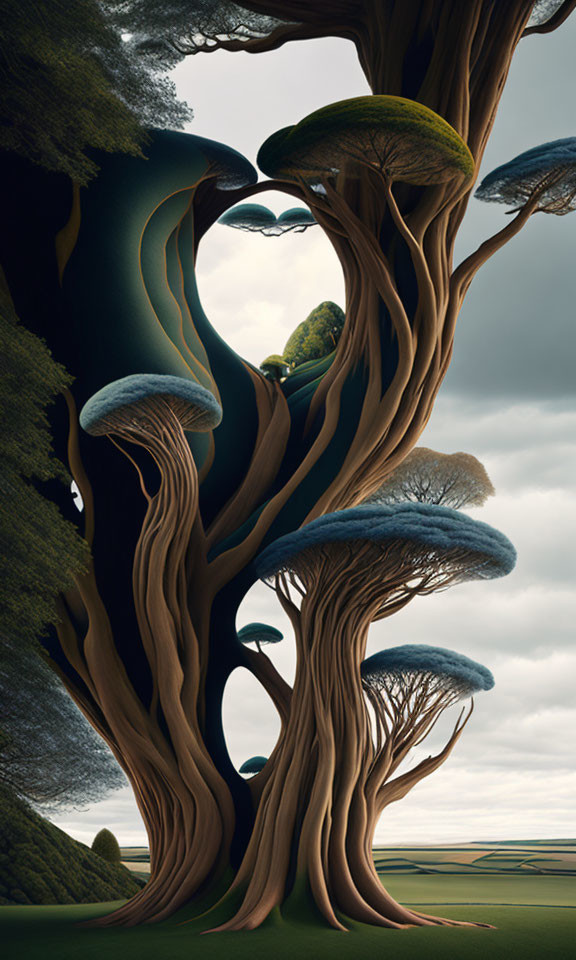 Surreal style tree