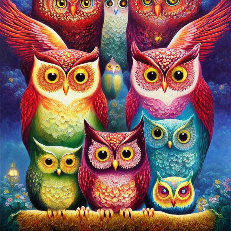 Fantasy Owls 
