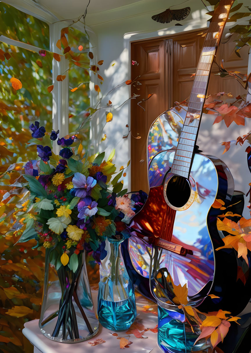Music Room in Fall