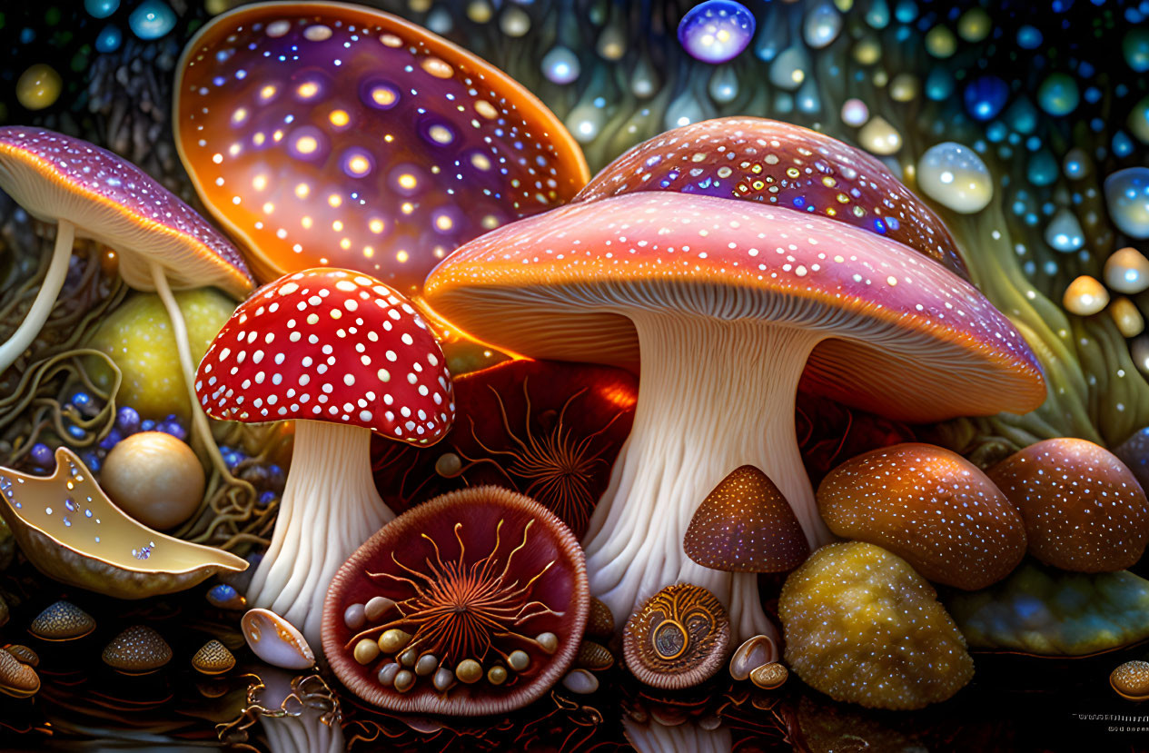 Hot Mushroom Lights