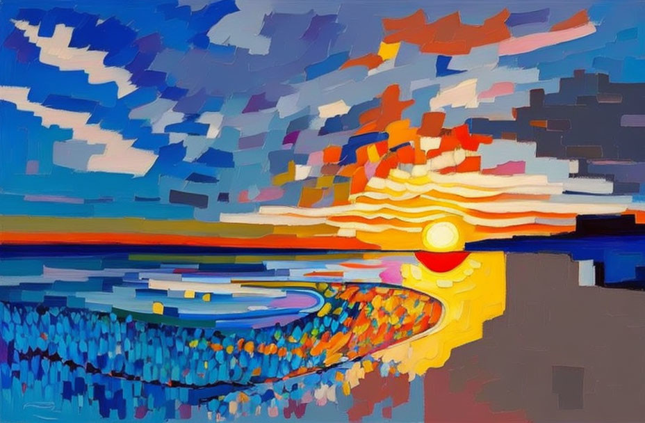 Sunrise abstract 2