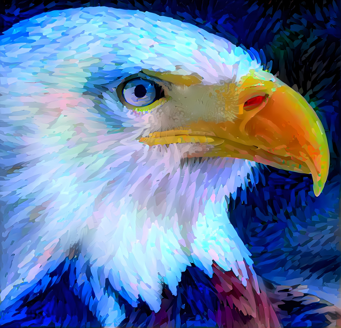 Eagle Head (blue)