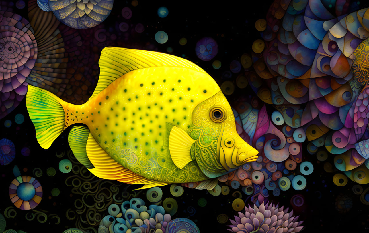 the yellow fish
