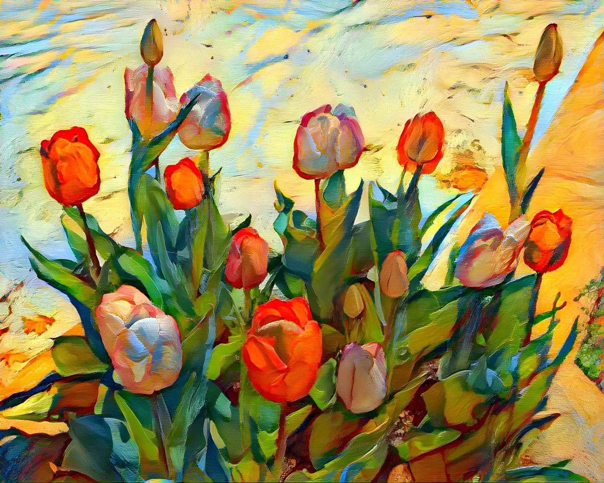 Painted Tulips
