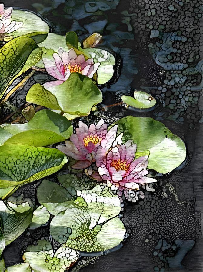 Water Lilies Falling