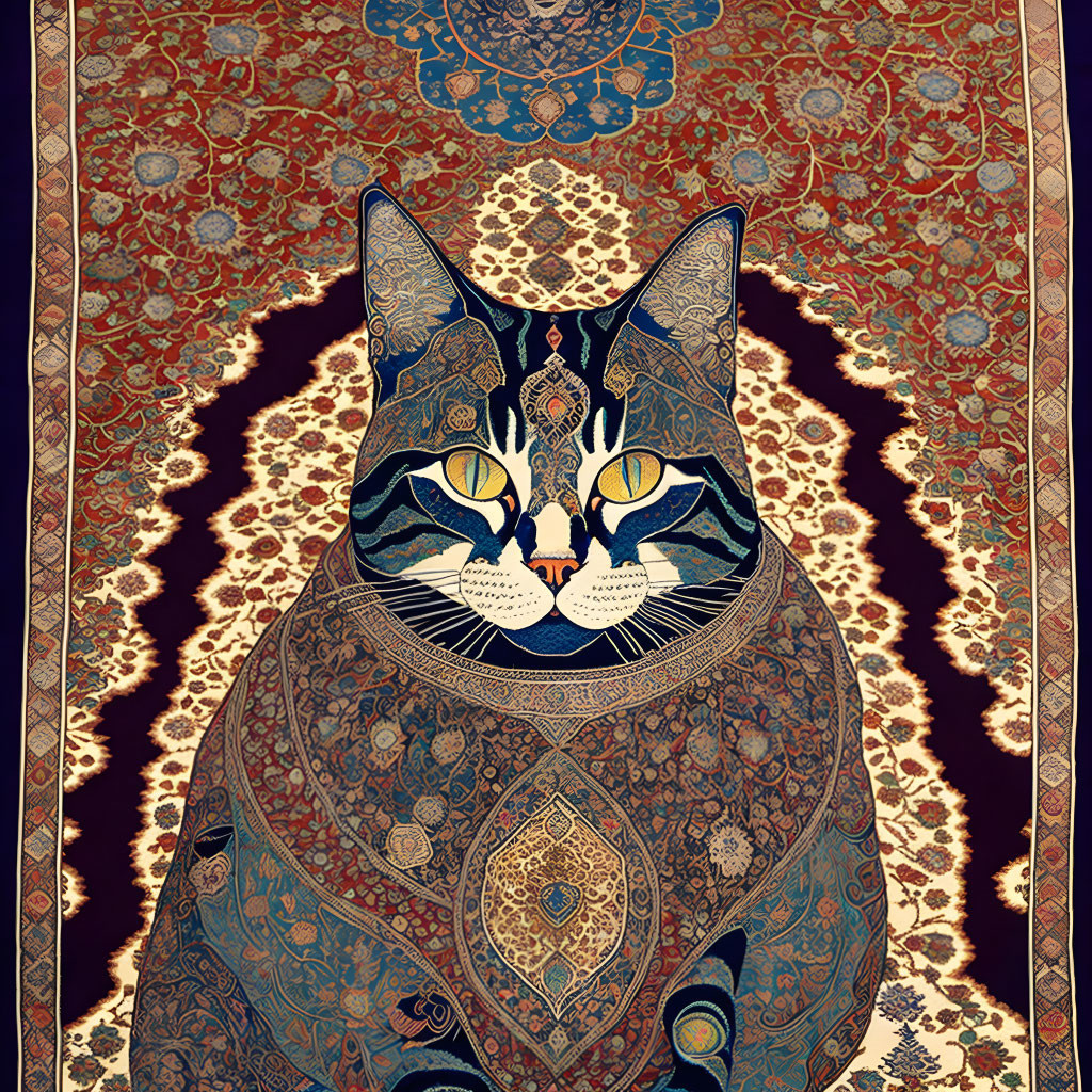 The Cat and the Persian Rug