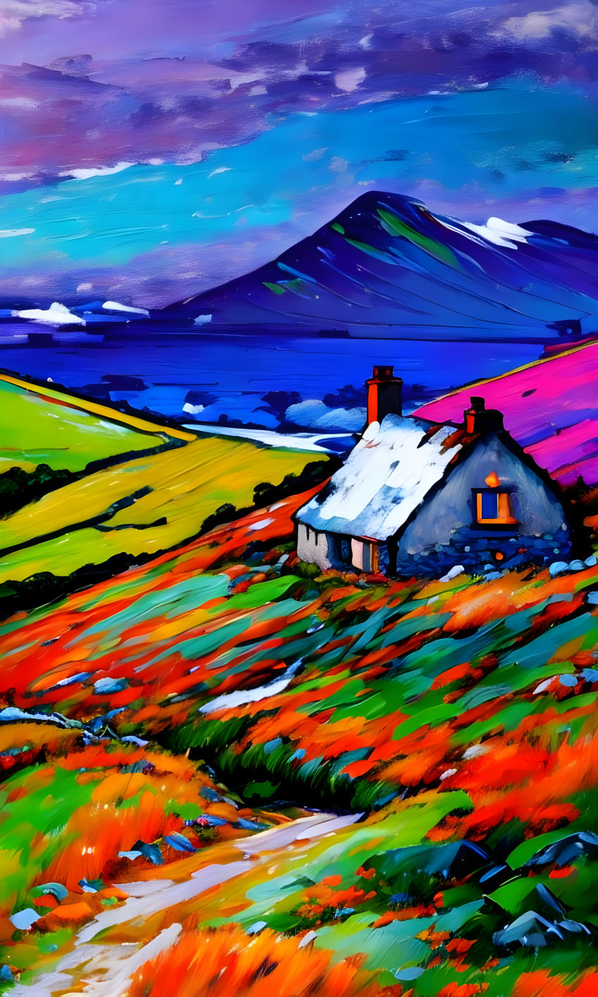 Irish Mountain Cottage