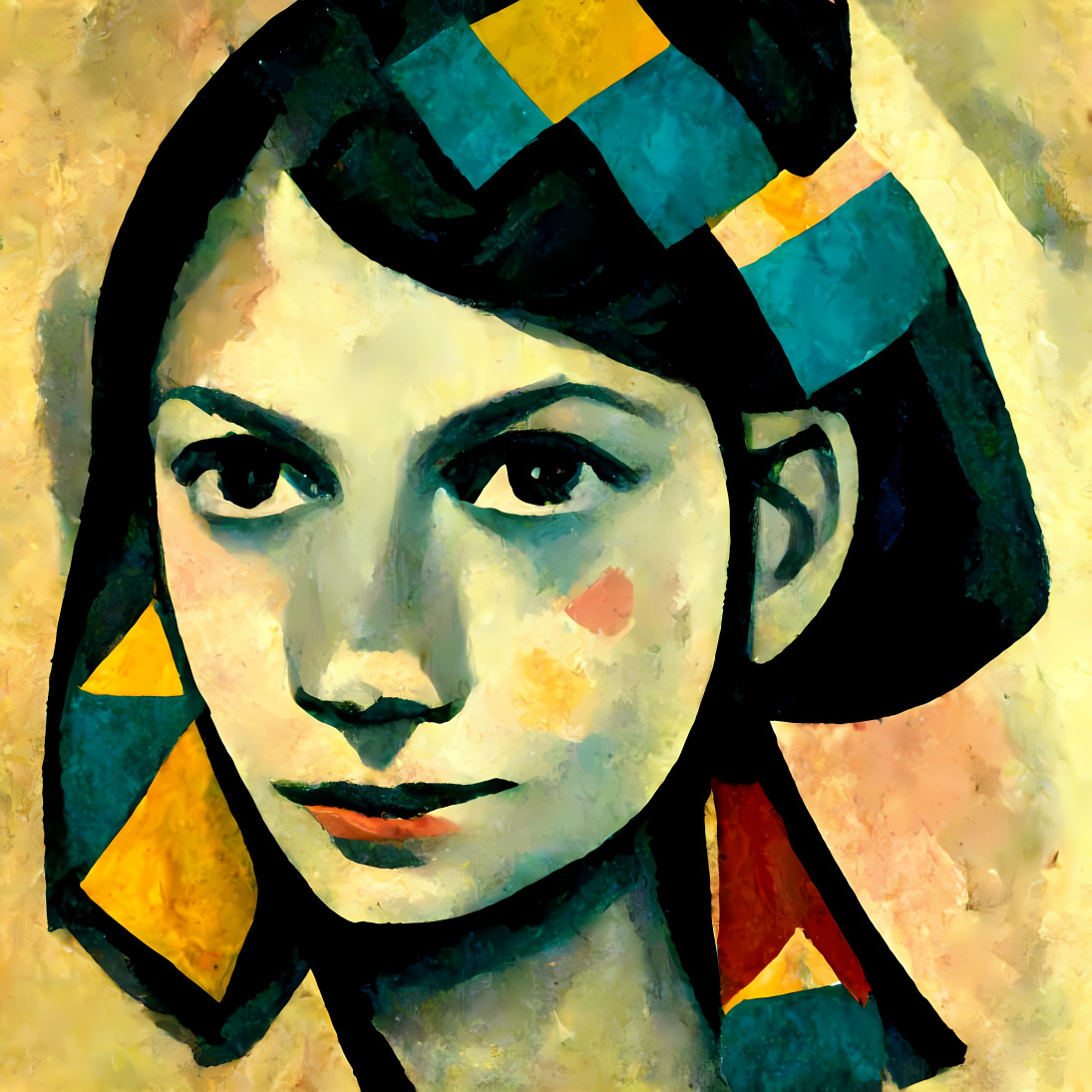 Girl (Picasso style)