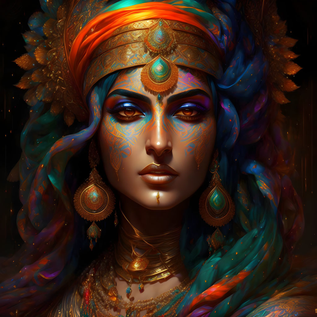 Ancient Persian Priestess