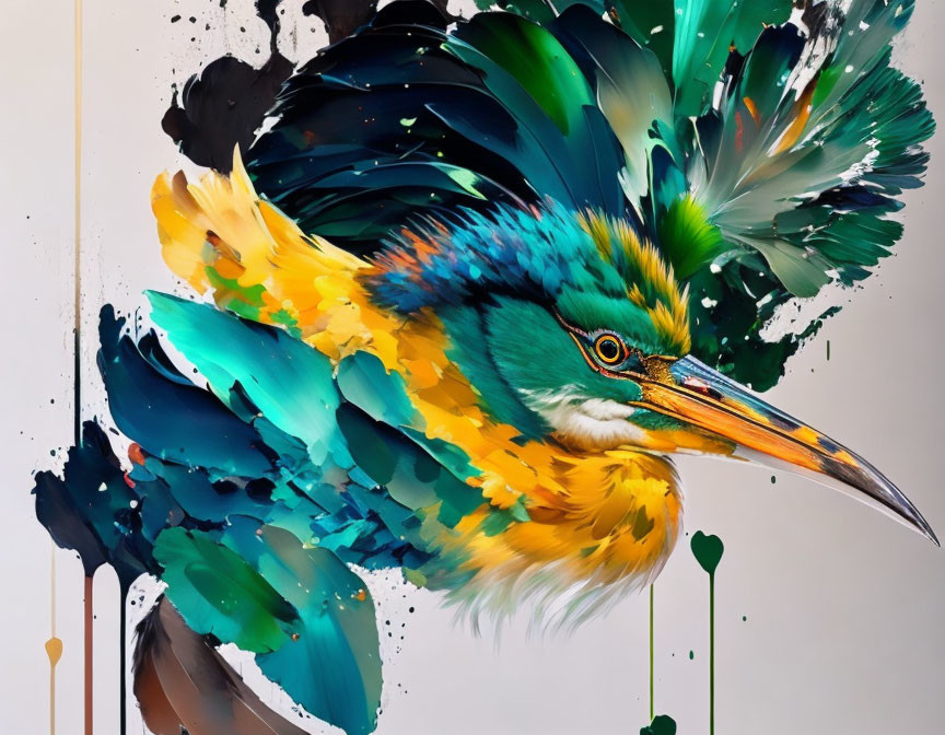 Abstract of Green Heron
