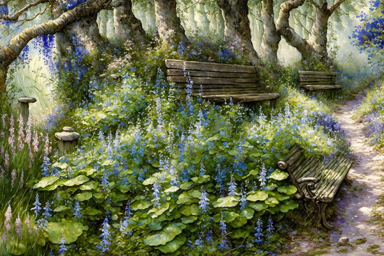 Rest amidst the Bluebells