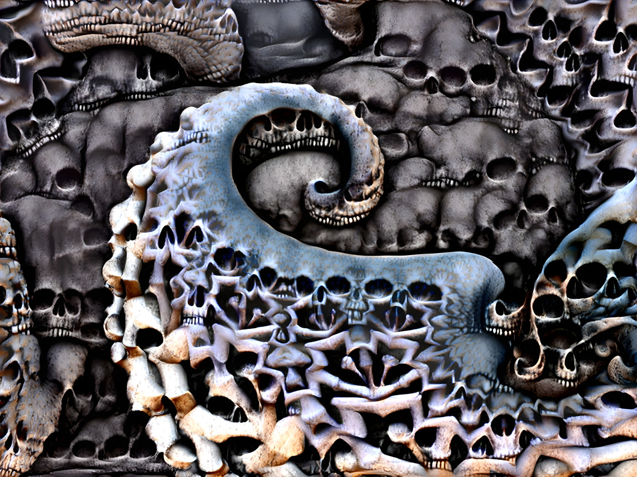 fractal skull  3