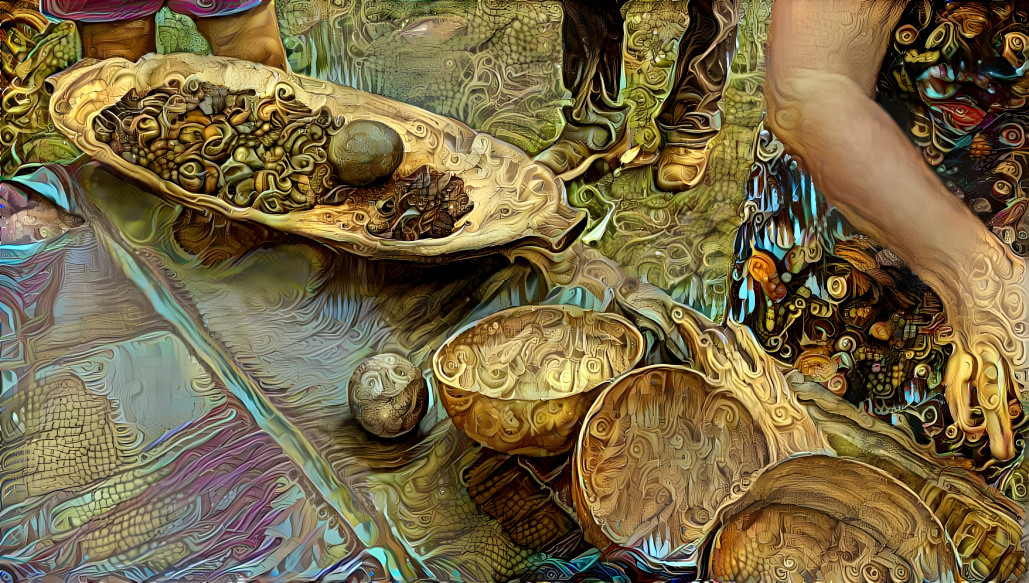 Making cacao 