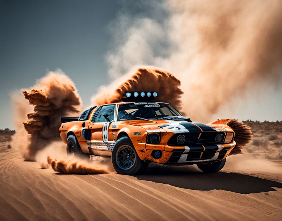 Mustang Rally Car
