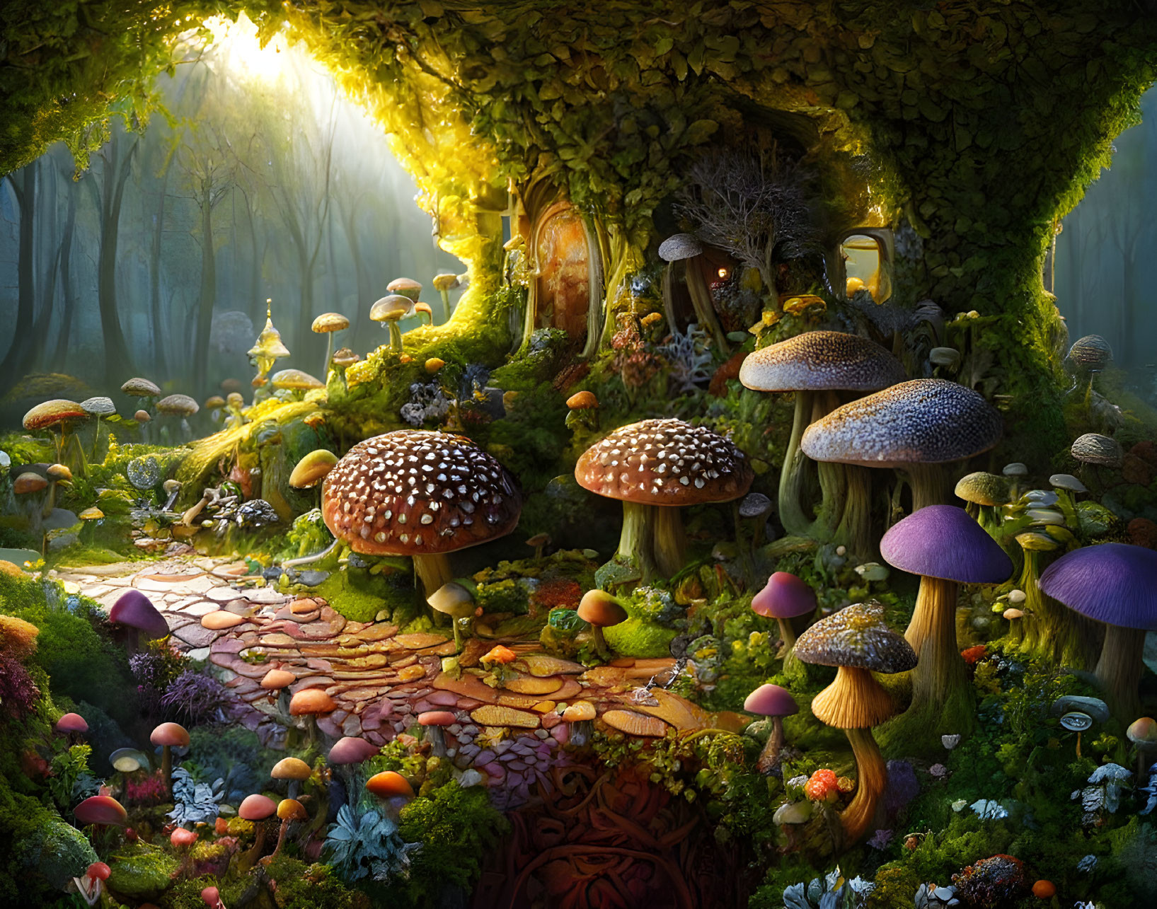 Mushroom fantasy 