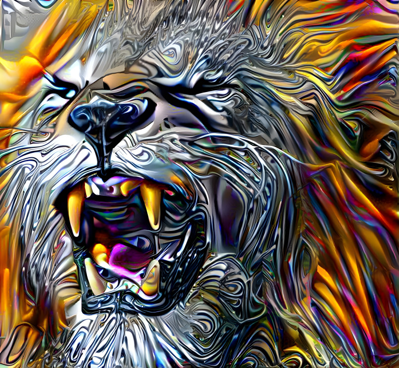 Metallic Lion