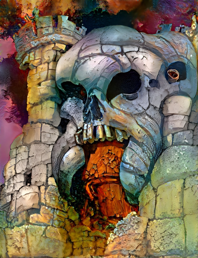 Castle Grayskull painting