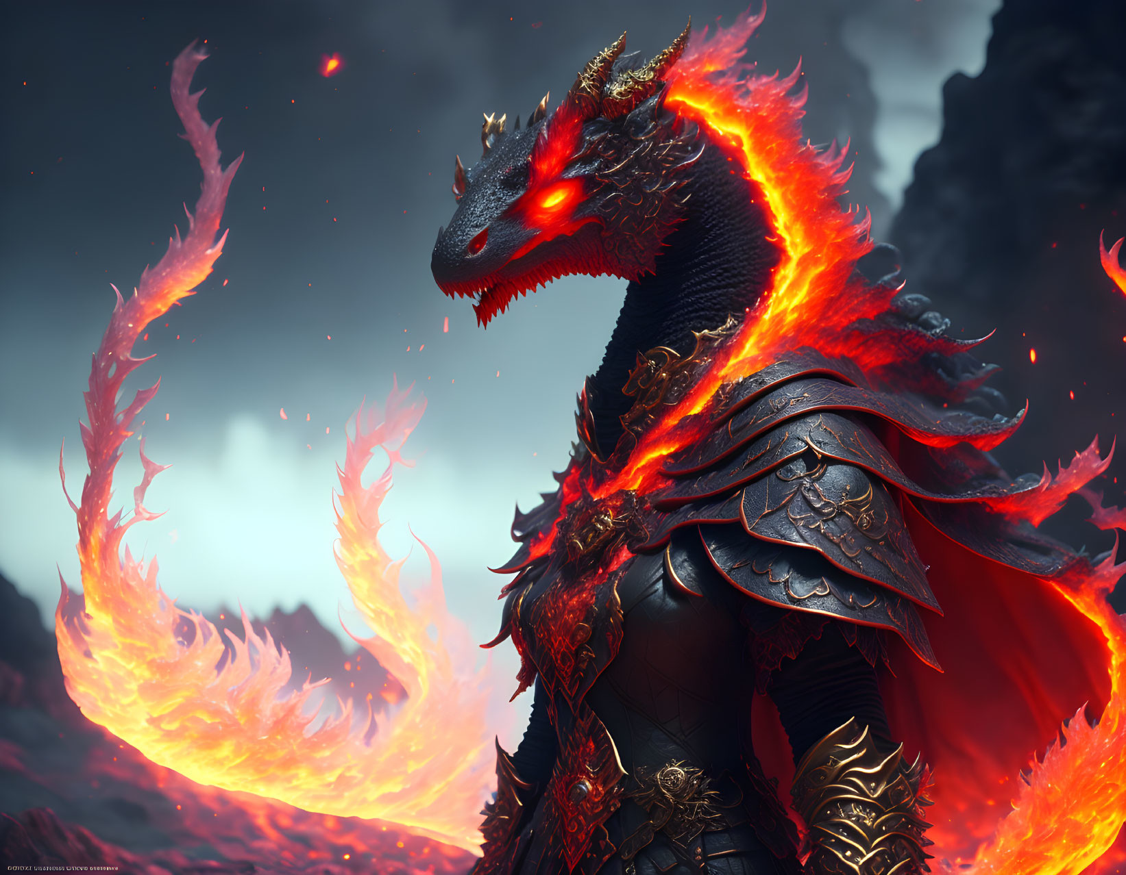 Dragon Knight - The Lava King