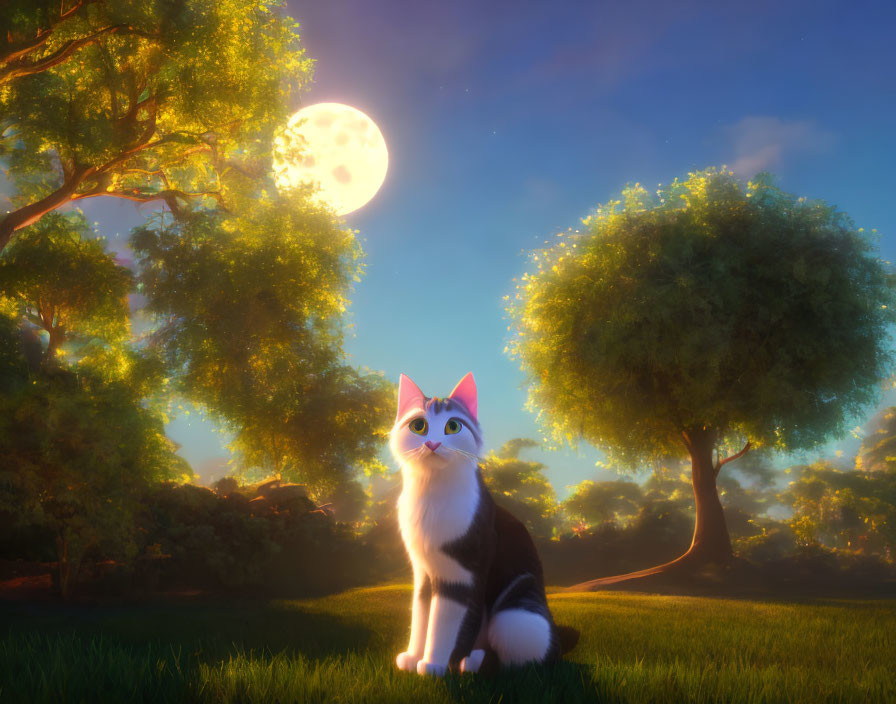 The cat of the moon fields 