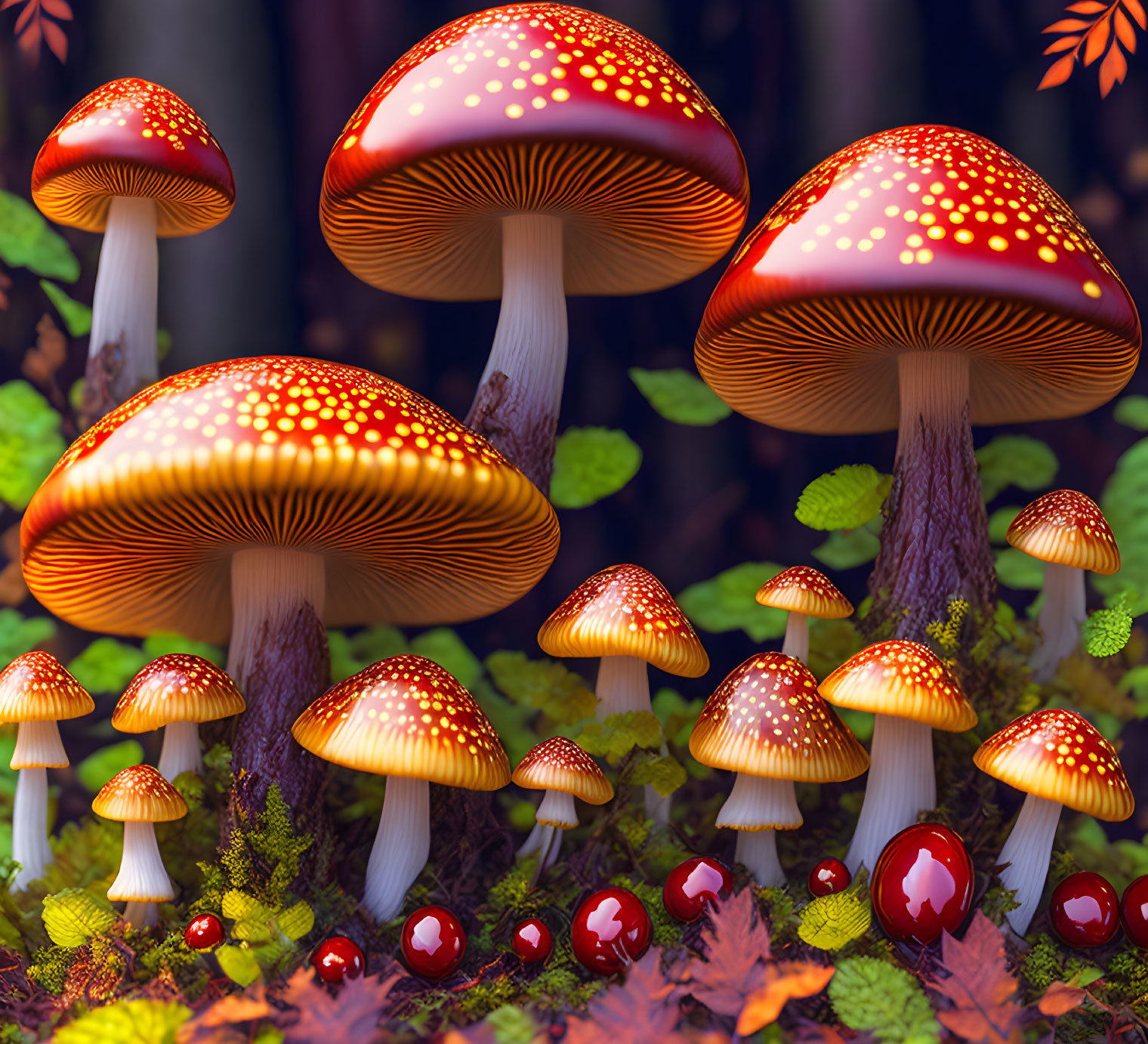 Stunning Beauty of the Deadly Fly Agaric Mushroom 
