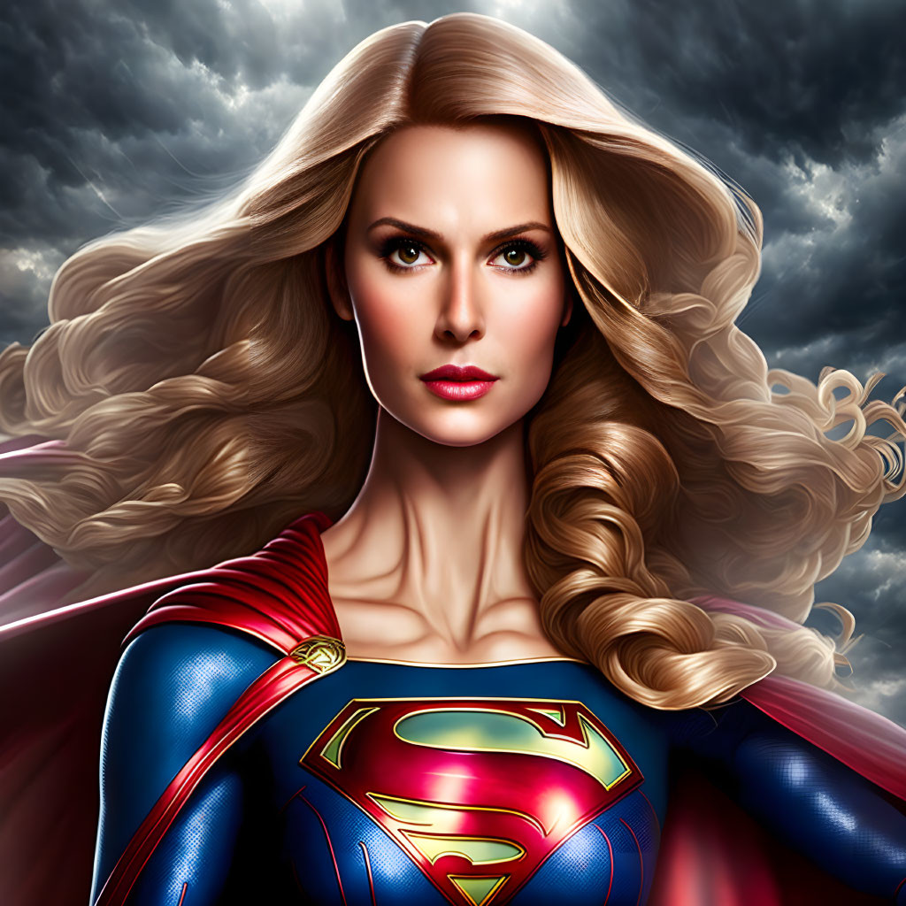 Supergirl's Illusion: A Trompe-l'oeil Tempest