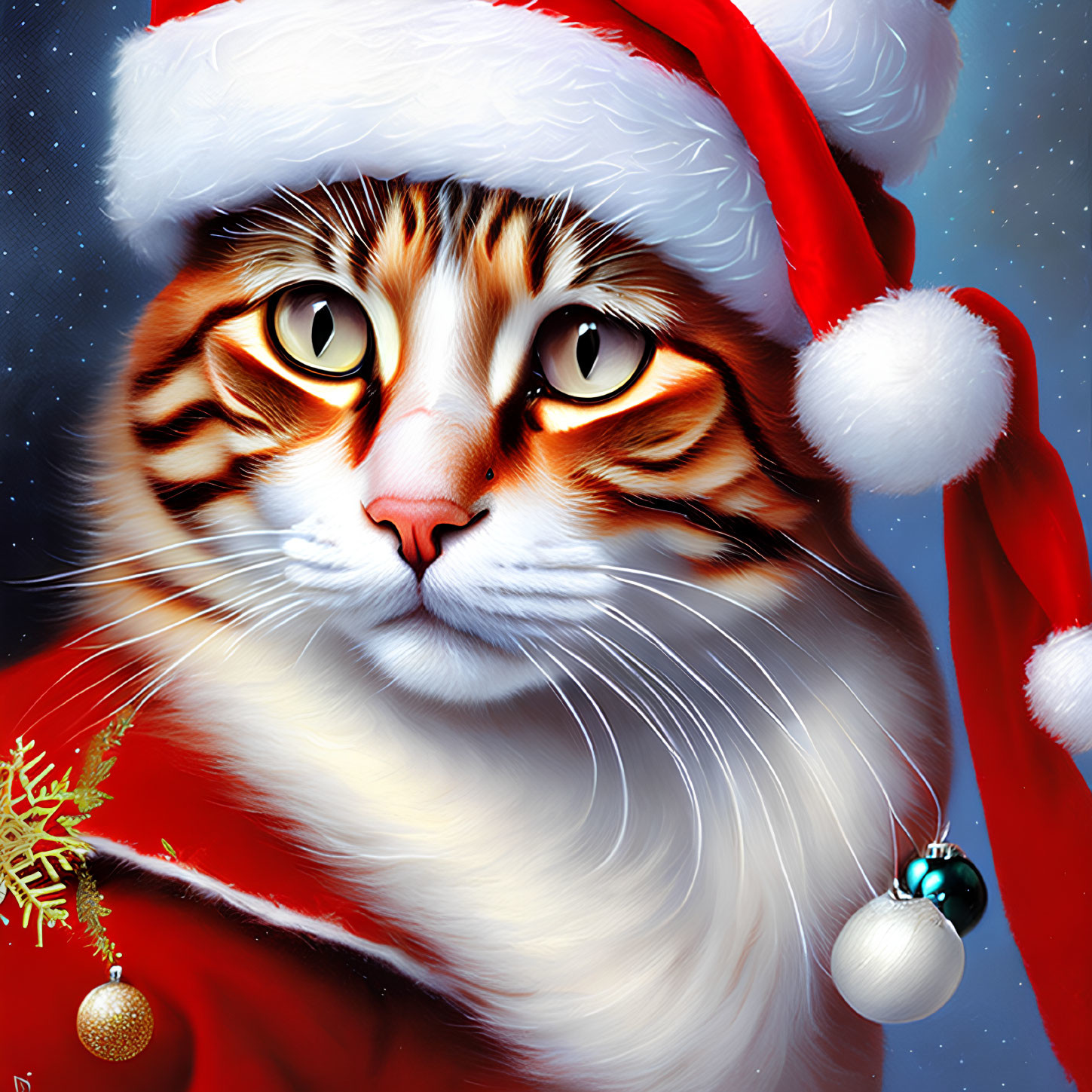 Christmas CAT by TYNA