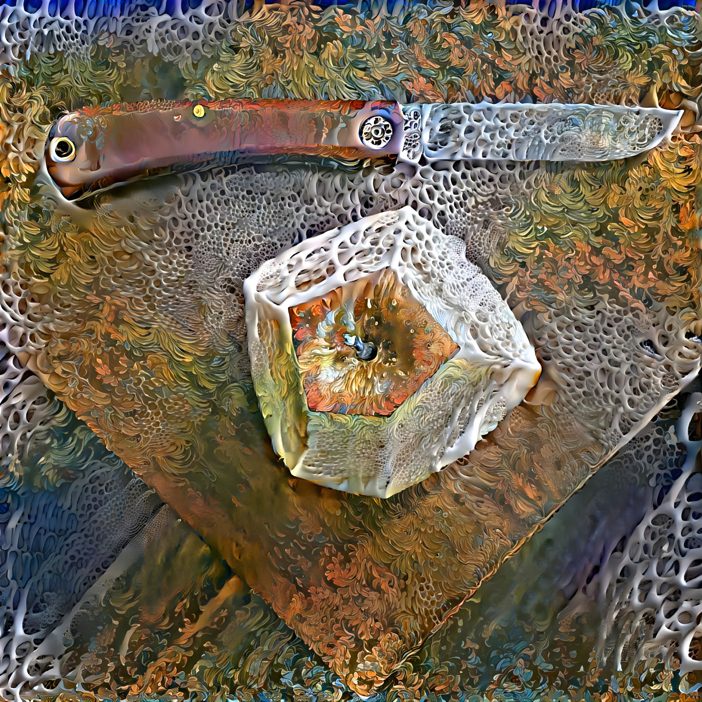 Slipjoint apple knife 