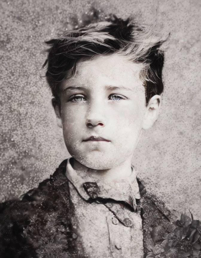 < 7-year-old Arthur Rimbaud > 