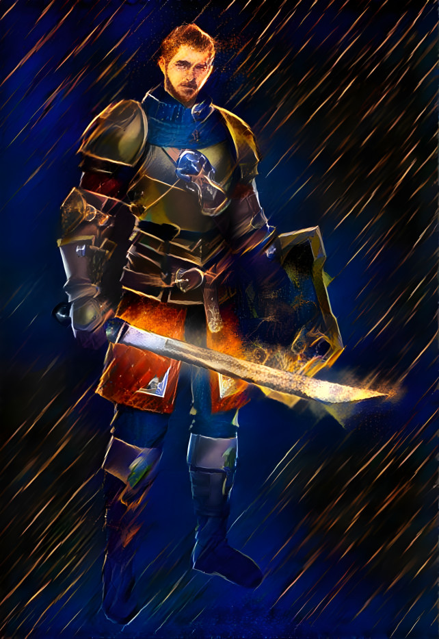 Knight of Fiery night