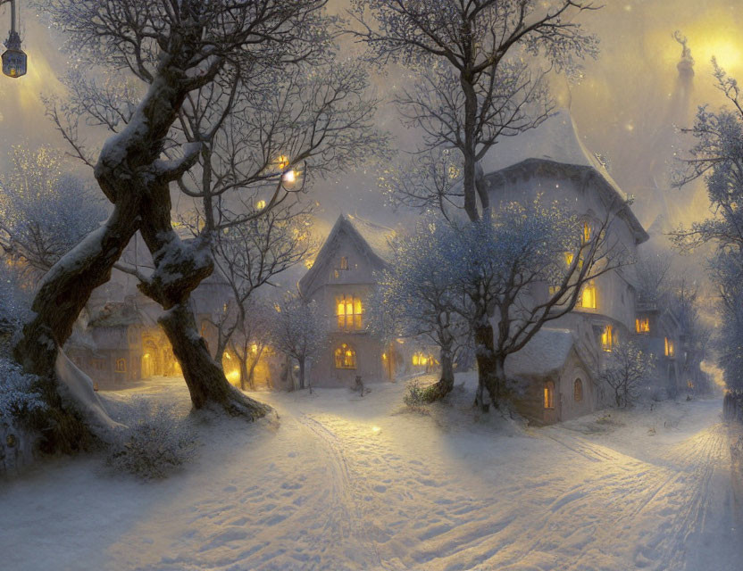 village winter