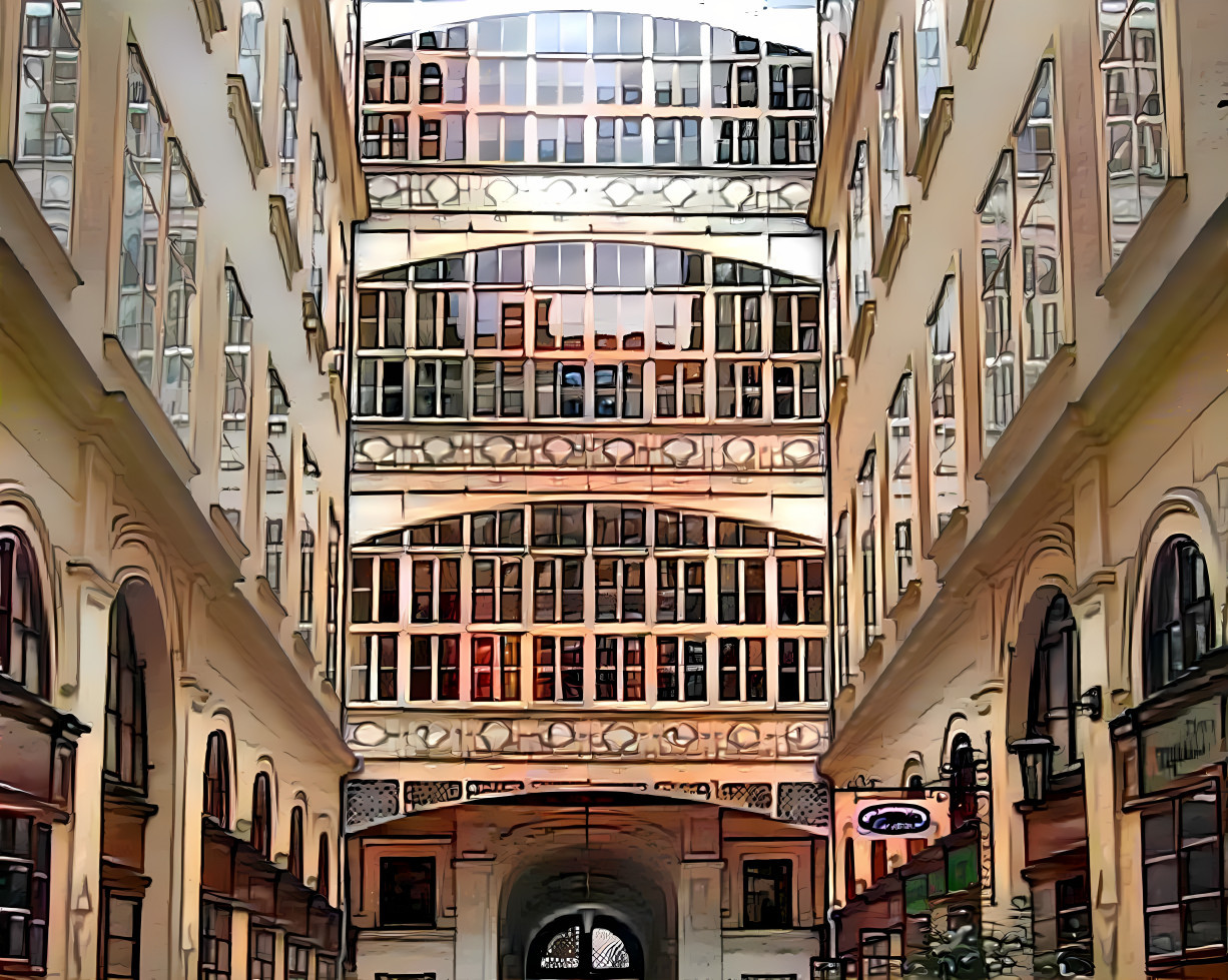 A Courtyard in Vienna