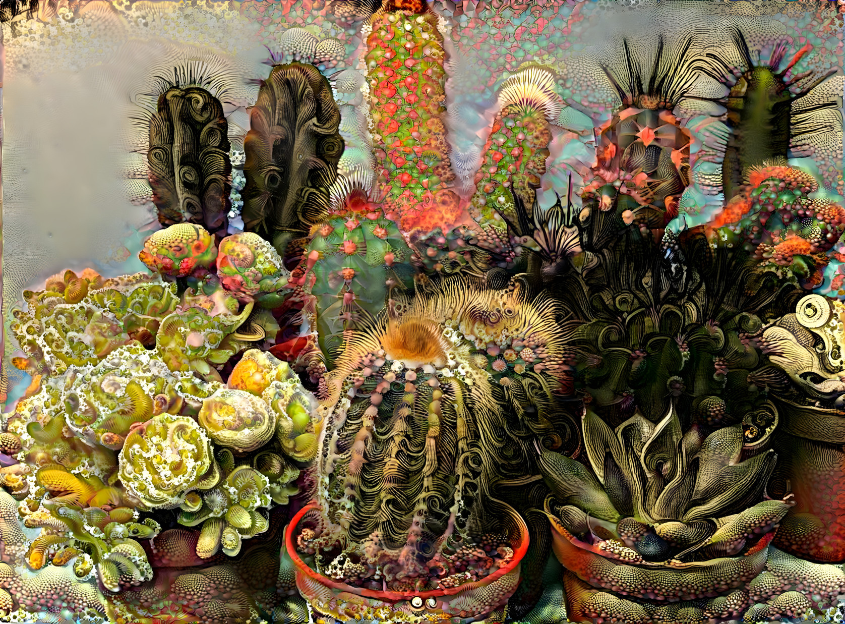Assorted Cacti