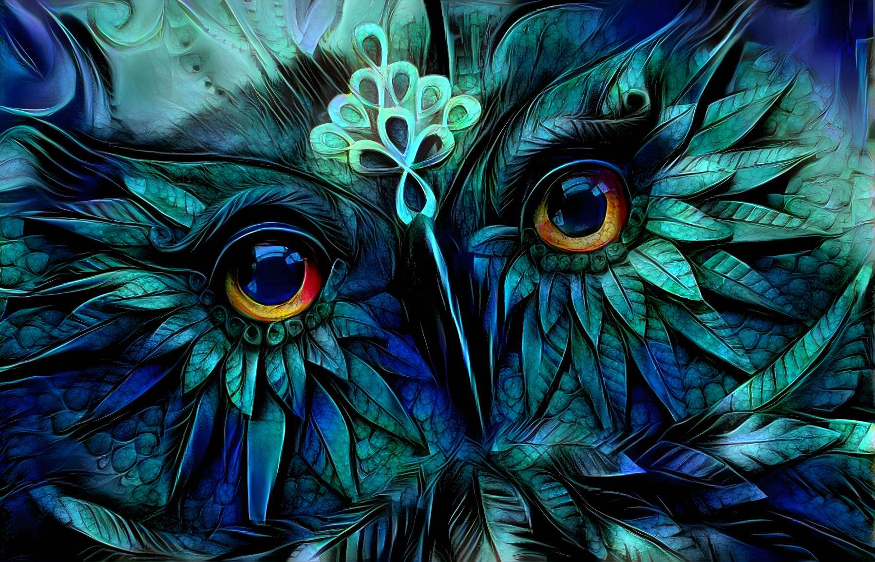 Owl Face 02