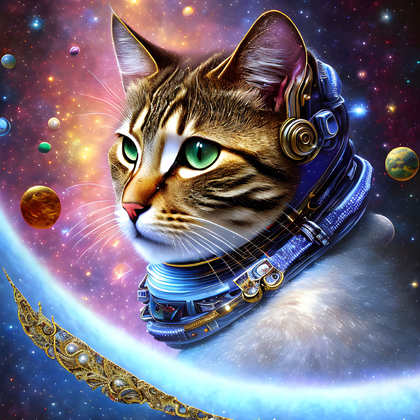  Astronaut cat 