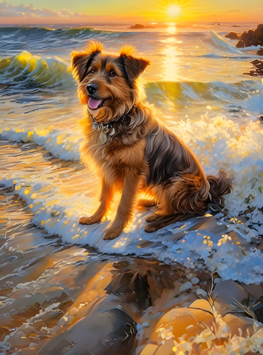 Rufus At The Beach 