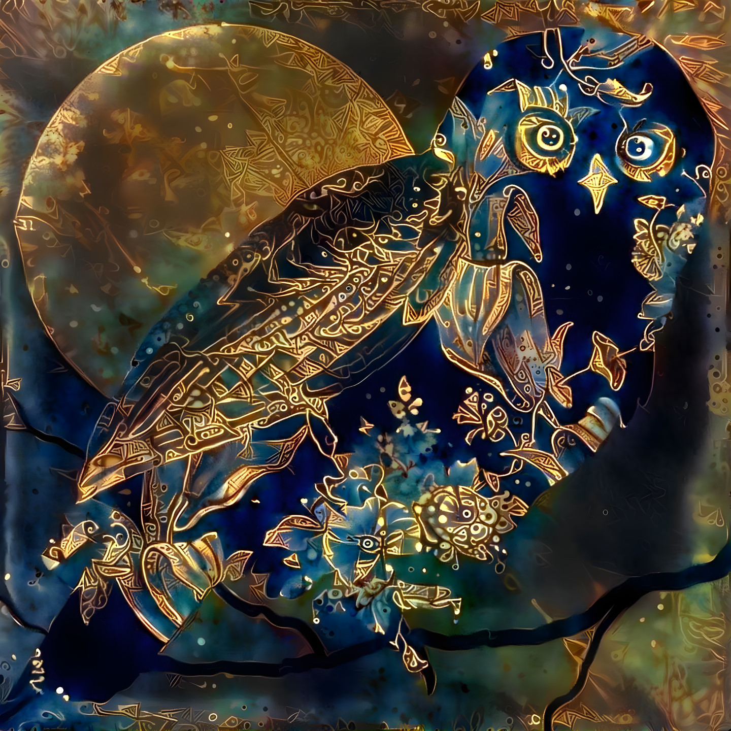 Moonlit Owl 3