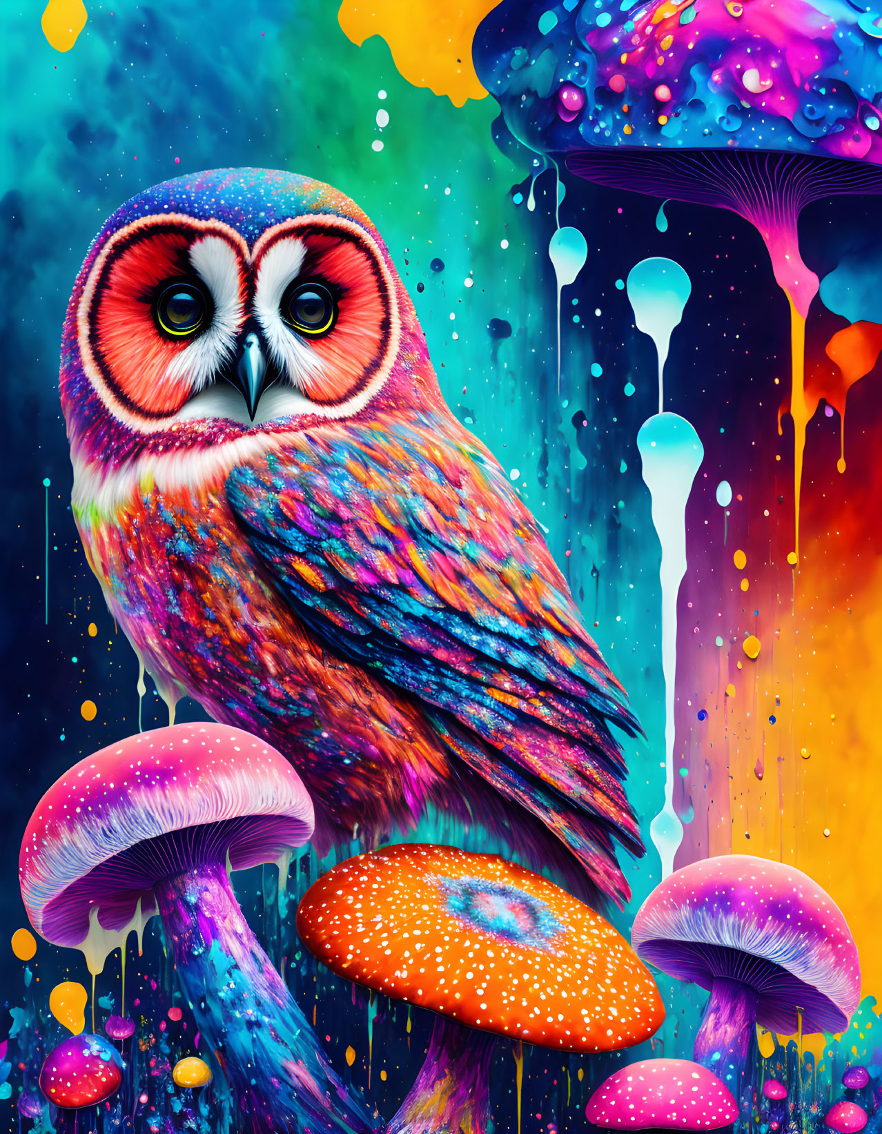 The Owl and the Mushrooms.