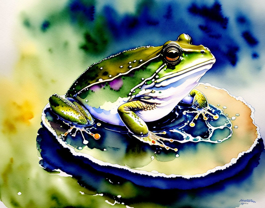Basho frog