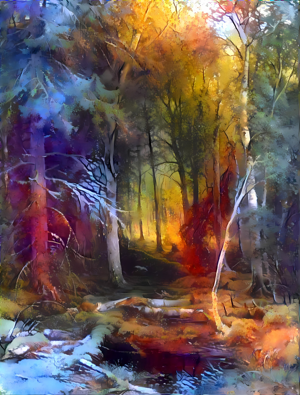 Colorful Forest