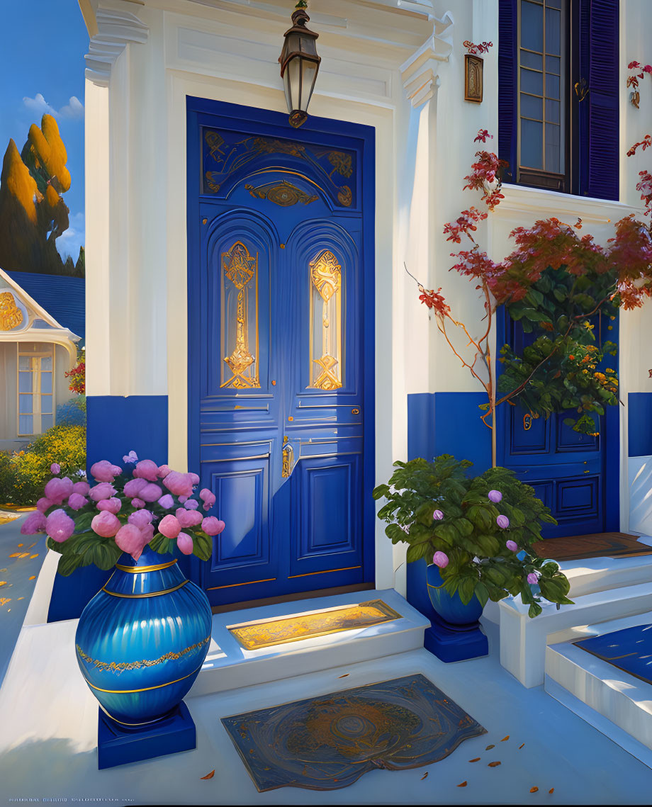 Beautiful Blue Door