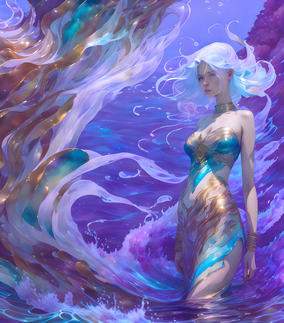 Beautiful Sea Goddess
