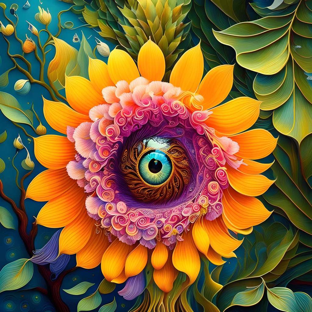The Eye of the Flower