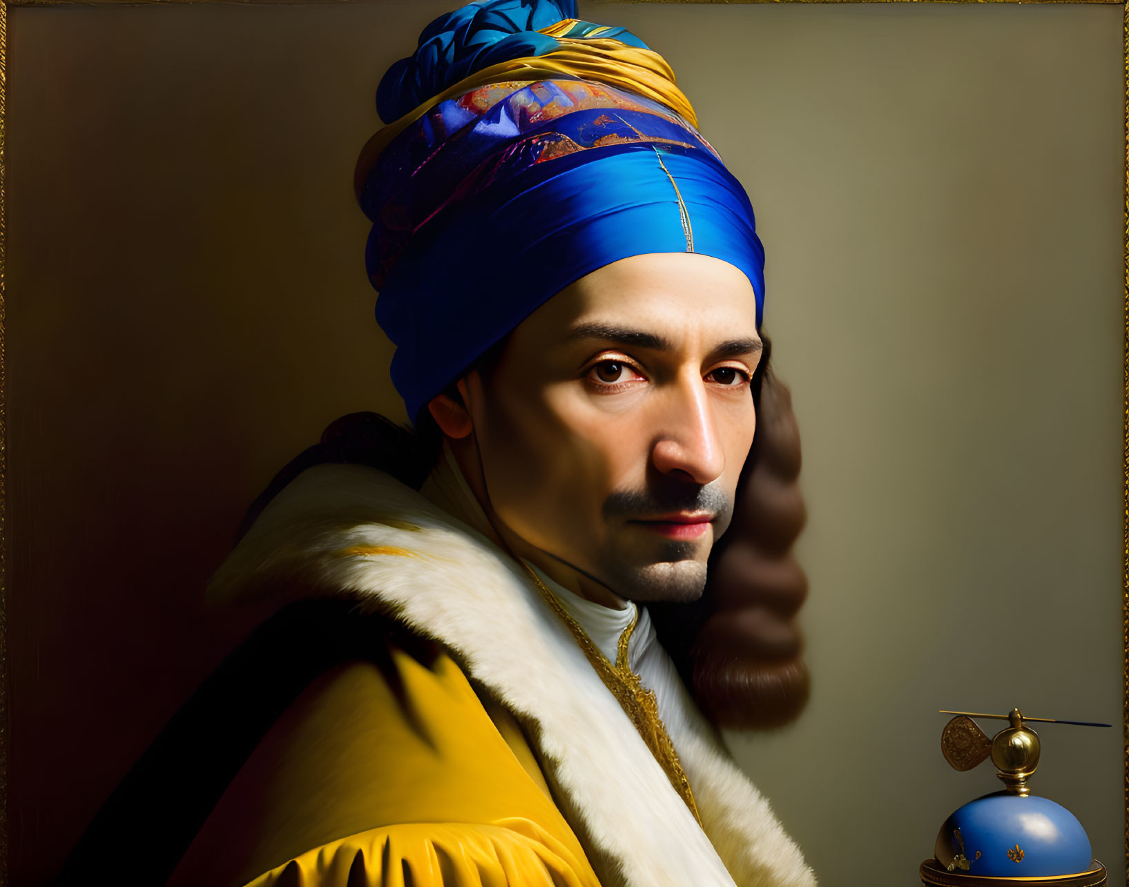 Vermeer's Self Portrait 